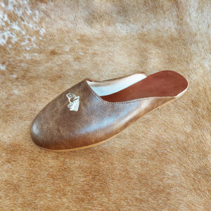 Chinelo Couro Graxo